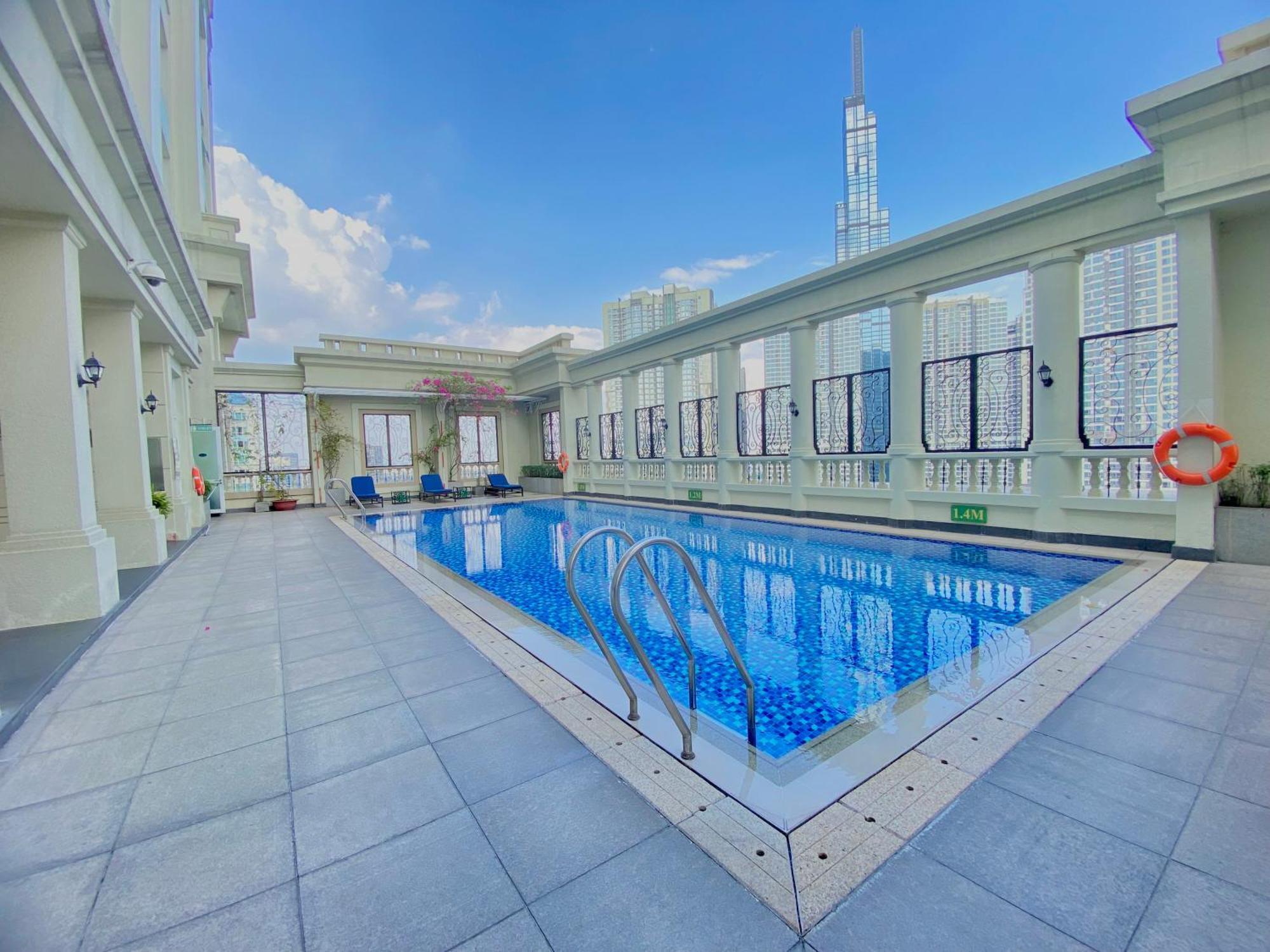 M Luxury Apartment Ho Chi Minh-stad Buitenkant foto